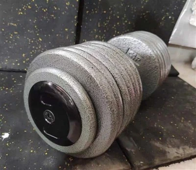 Round Head Plastic Covered Dumbbell